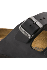 Birkenstock Arizona Oiled Leather | Black | Regular