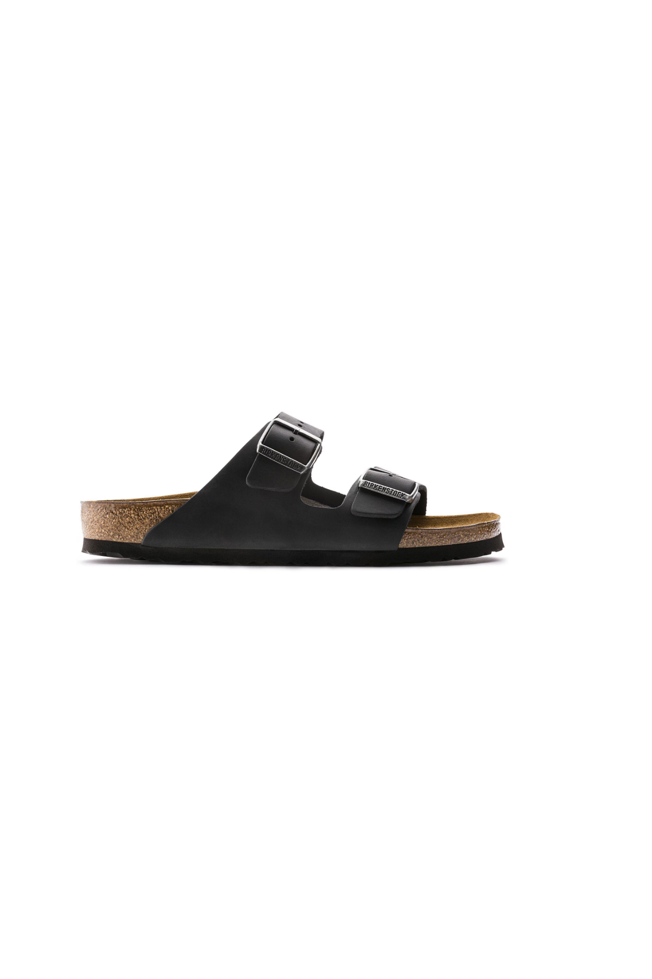 Birkenstock Arizona Oiled Leather | Black | Regular