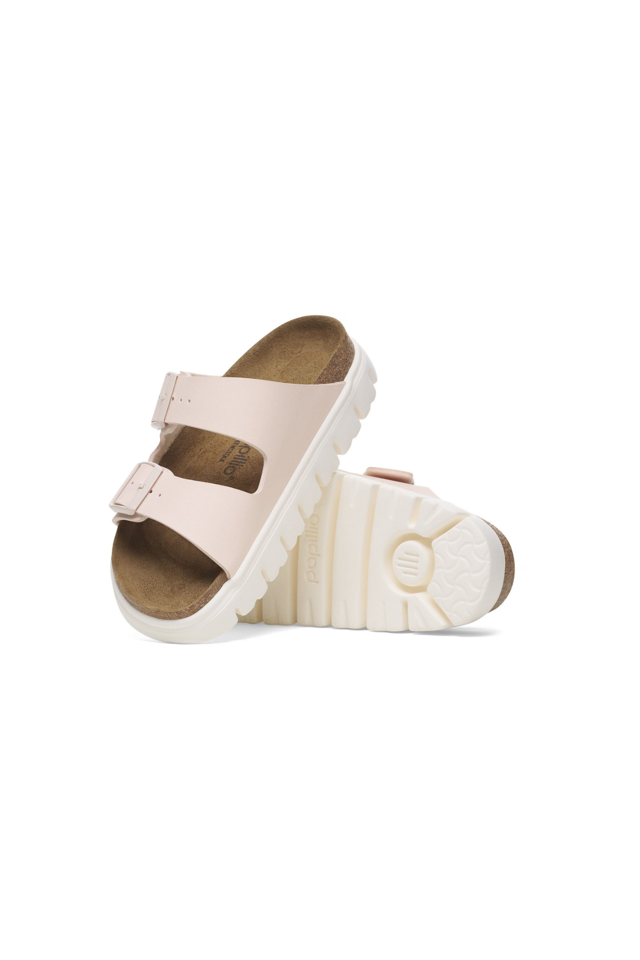 Birkenstock Arizona Chunky Birko-Flor | Light Rose | Narrow