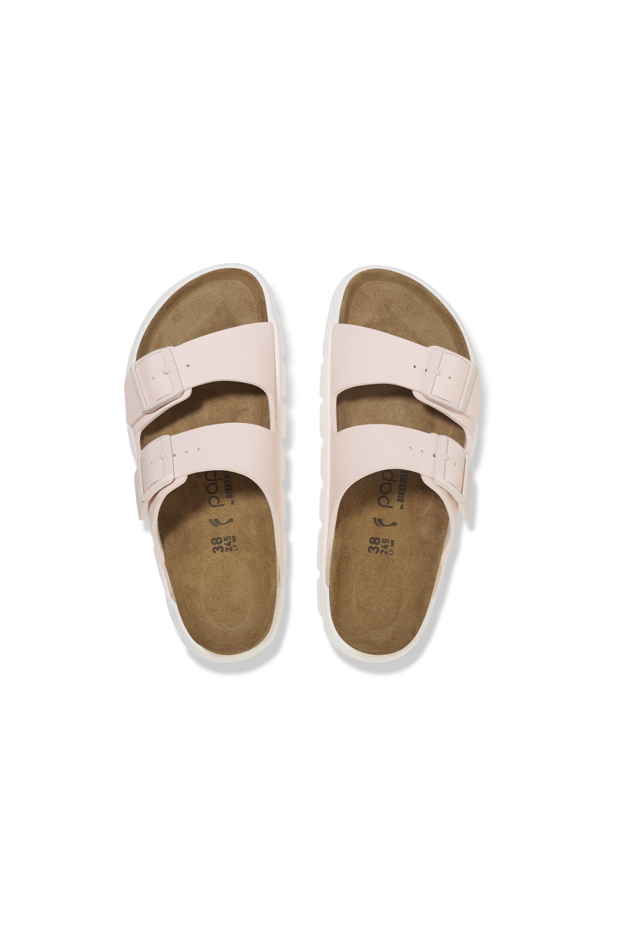 Birkenstock Arizona Chunky Birko-Flor | Light Rose | Narrow