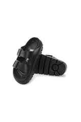 Birkenstock Arizona PAP Chunky Natural Leather | Black | Narrow