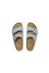 Birkenstock Papillio Arizona Chunky Suede Leather | Baby Blue | Narrow