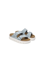 Birkenstock Papillio Arizona Chunky Suede Leather | Baby Blue | Narrow