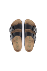 Birkenstock Arizona Platform Vegan Birko-Flor | Black | Narrow