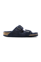 Birkenstock Arizona Shearling Suede Leather | Night | Narrow