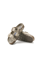 Birkenstock Arizona Soft Footbed Birko-Flor Desert Soil | Gray/Taupe | Regular