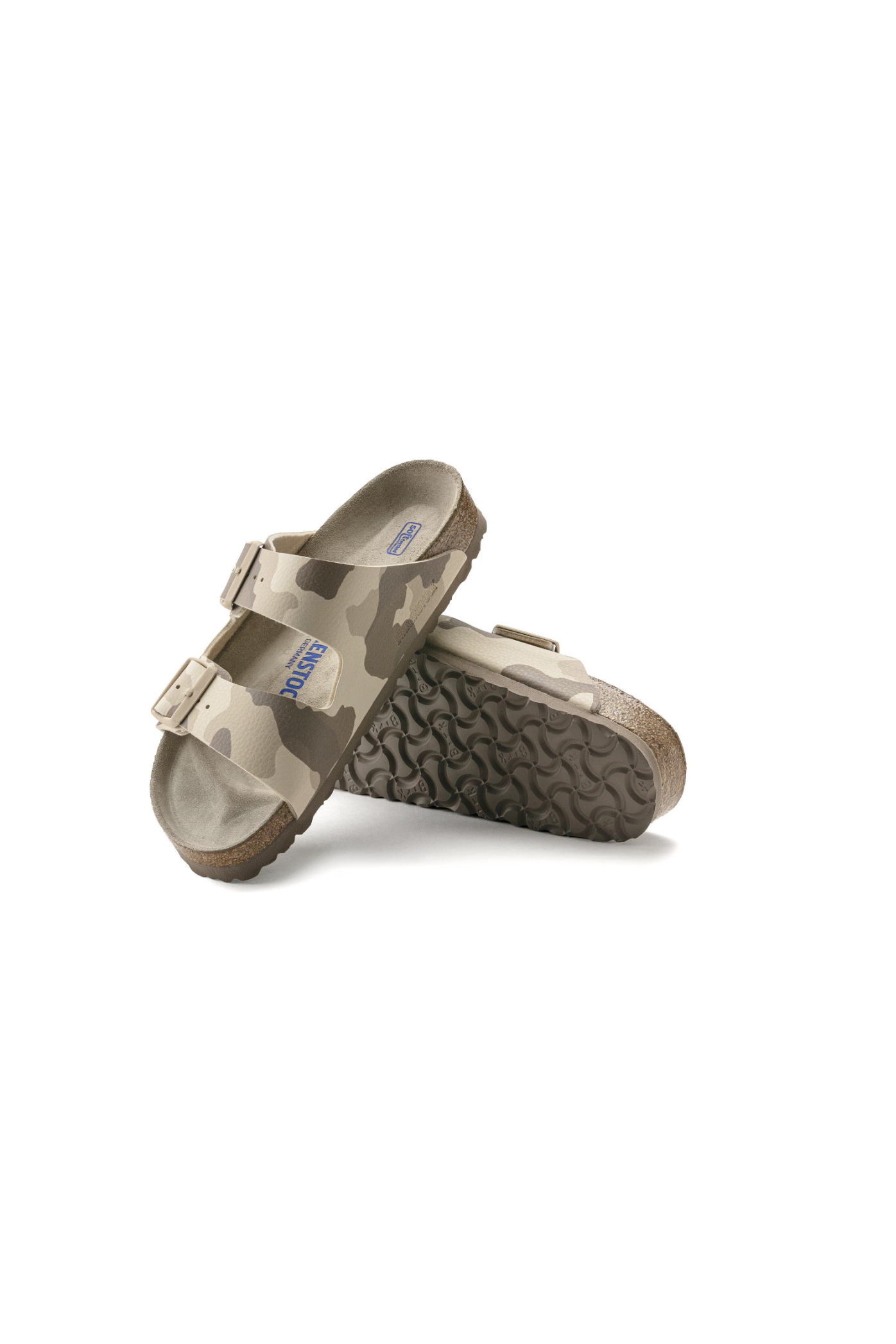 Birkenstock Arizona Soft Footbed Birko-Flor Desert Soil | Gray/Taupe | Regular