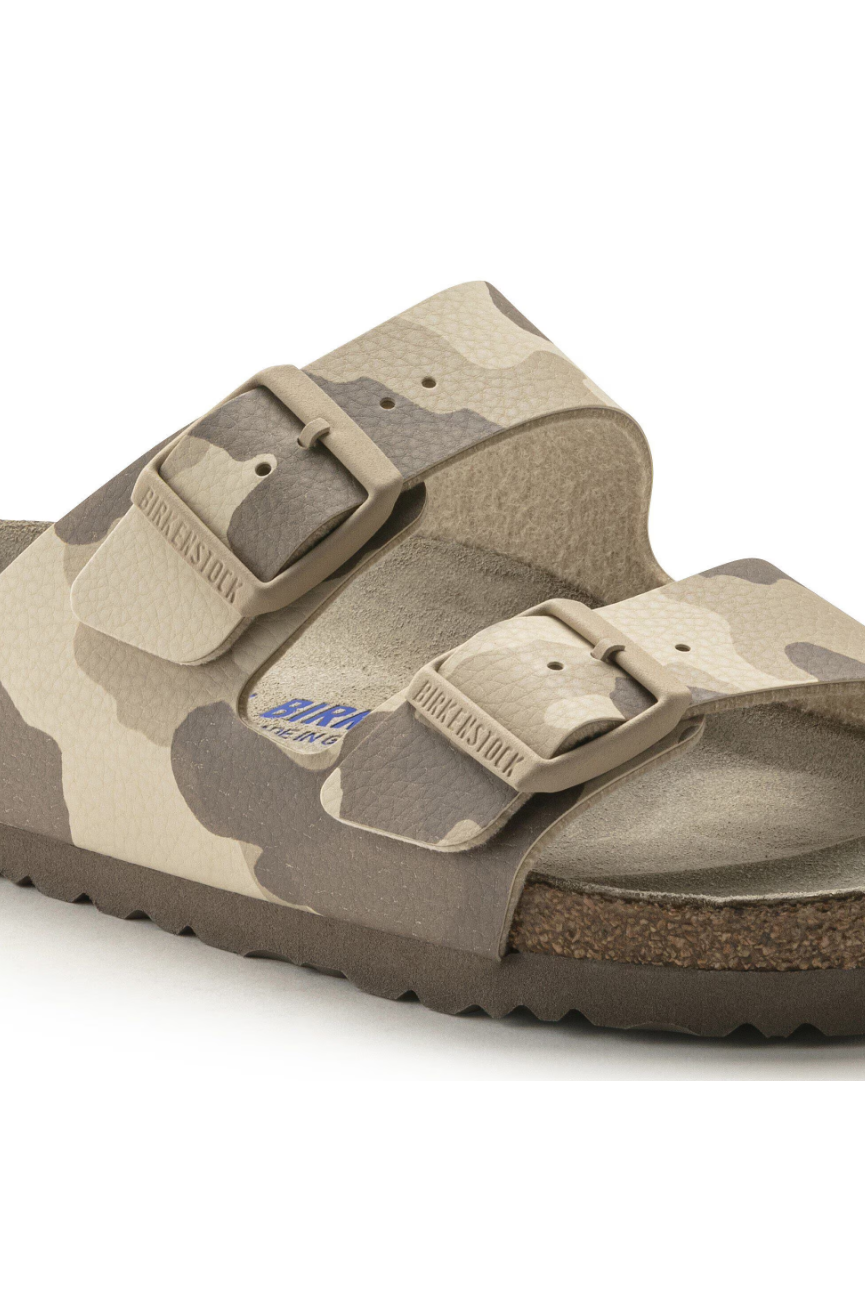 Birkenstock Arizona Soft Footbed Birko-Flor Desert Soil | Gray/Taupe | Regular