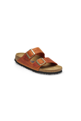 Birkenstock Arizona Soft Footbed Oiled Leather | Burnt Orange | Narrow
