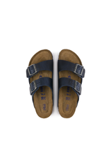 Birkenstock Arizona Soft Footbed Oiled Leather | Blue | Regular