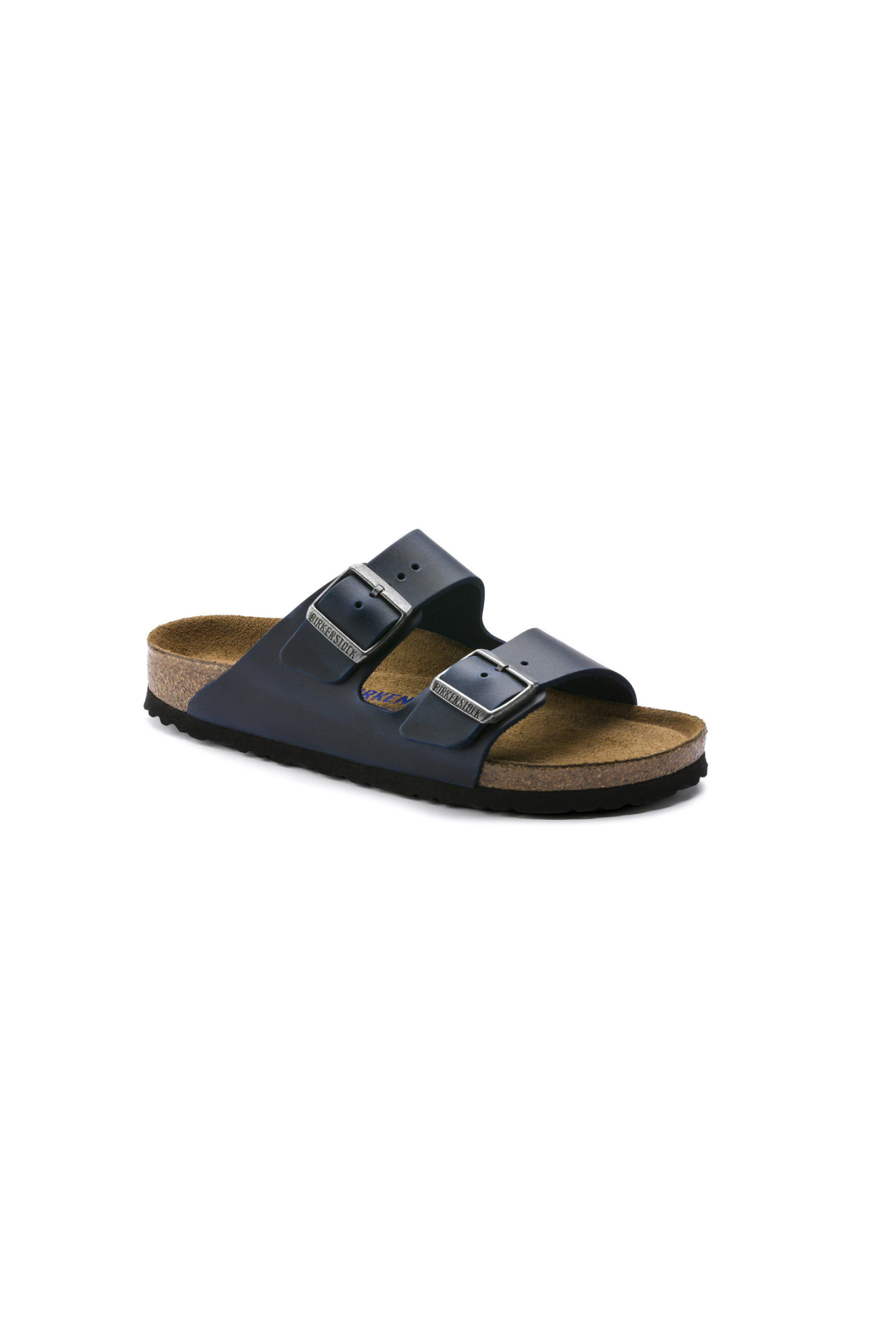 Birkenstock Arizona Soft Footbed Oiled Leather | Blue | Regular