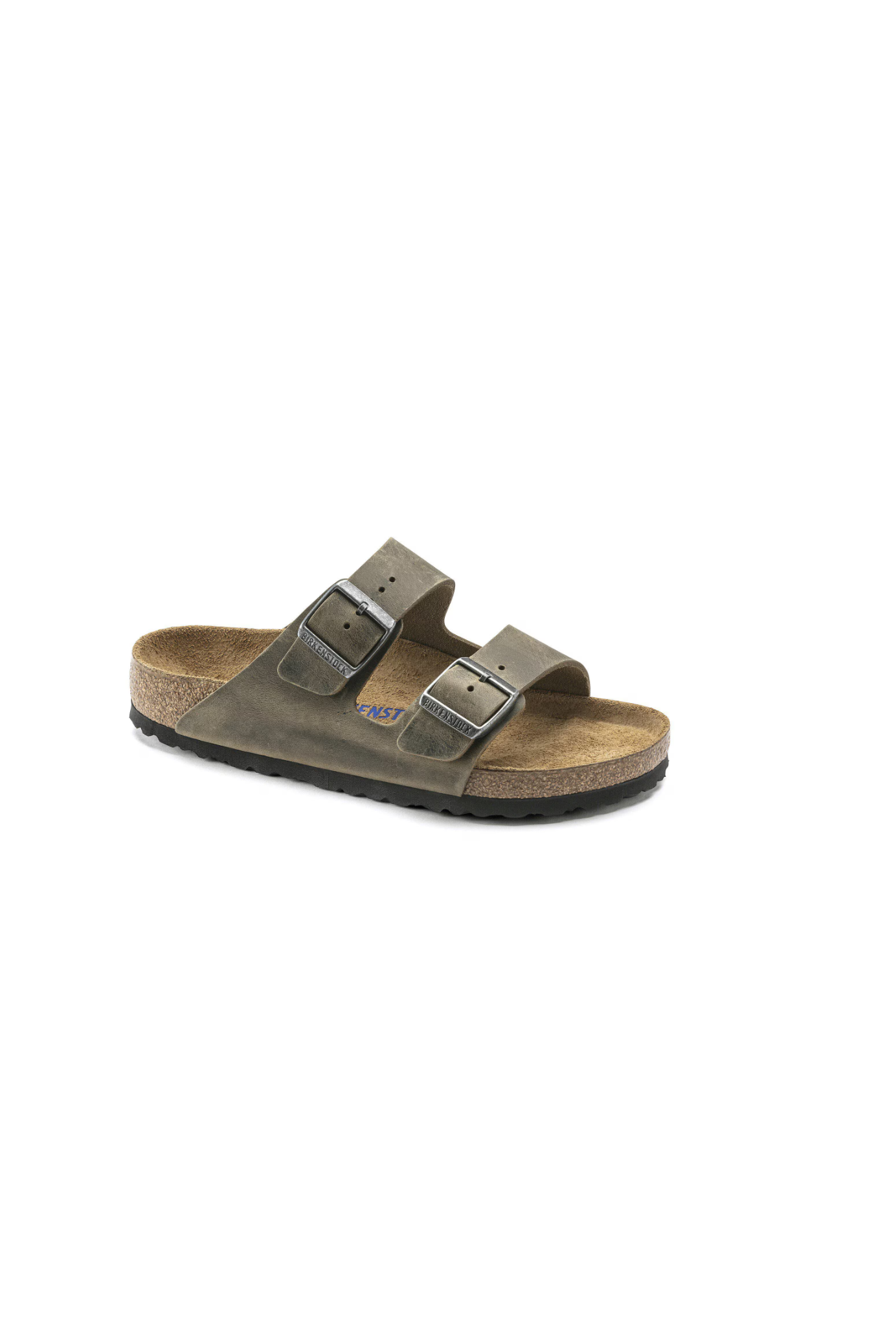Birkenstock Arizona Soft Footbed Oiled Leather | Faded Khaki | Narrow