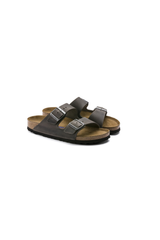 Birkenstock Arizona Soft Footbed Oiled Leather Sandals | Iron | Regular