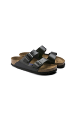 Birkenstock Arizona Soft Footbed Smooth Leather Amalfi | Black | Regular