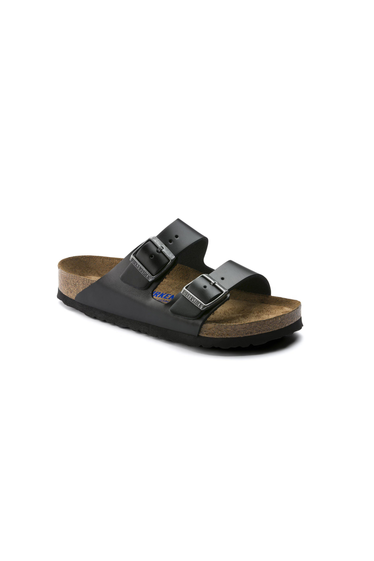 Birkenstock Arizona Soft Footbed Smooth Leather Amalfi | Black | Regular