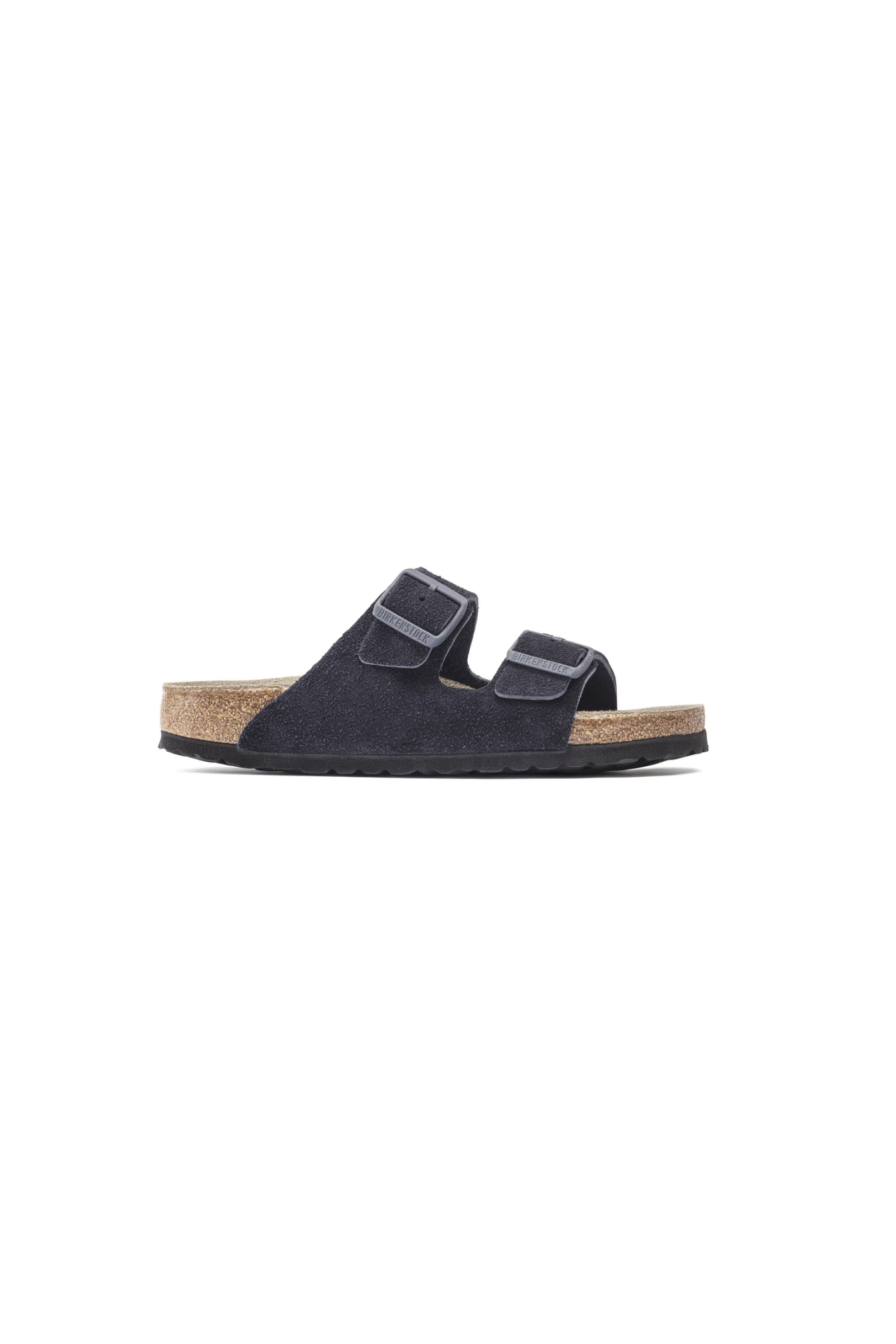 Birkenstock Arizona Soft Footbed Suede Leather Sandals | Midnight Blue | Narrow