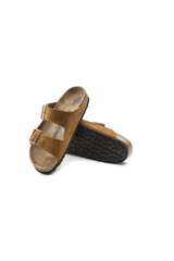 Birkenstock Arizona Soft Footbed Suede Leather | Mink | Regular