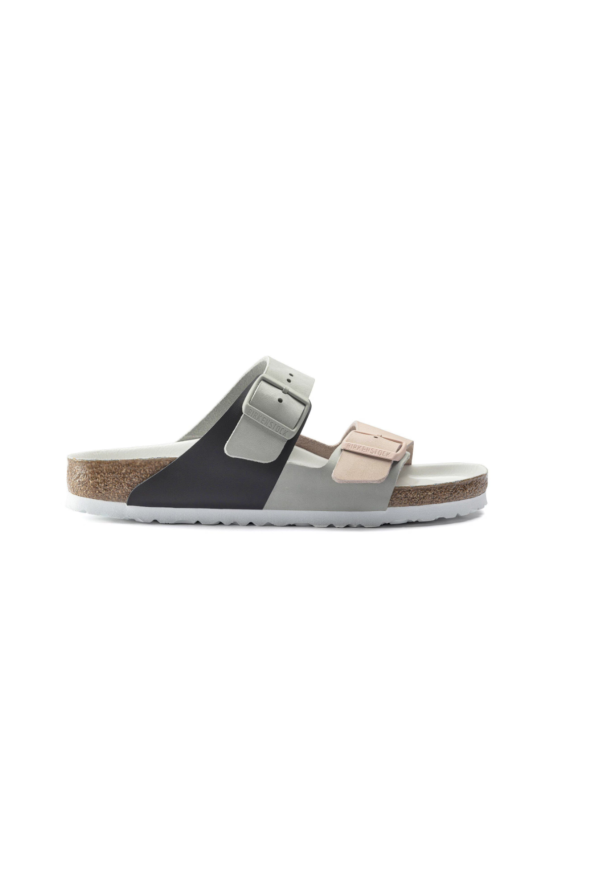 Birkenstock Arizona Split Nubuck Leather Mineral Sandals | Light Rose | Narrow