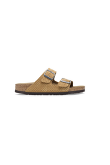 Birkenstock Arizona Suede Embossed | New Beige | Narrow