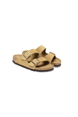 Birkenstock Arizona Suede Leather | Latte Cream | Regular