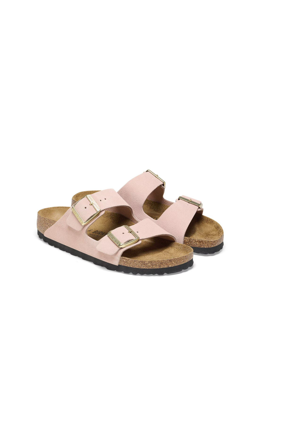 Birkenstock Arizona Suede Leather | Light Rose | Narrow