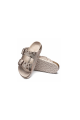 Birkenstock Arizona Suede Leather | Vintage Metallic Rose Copper | Narrow