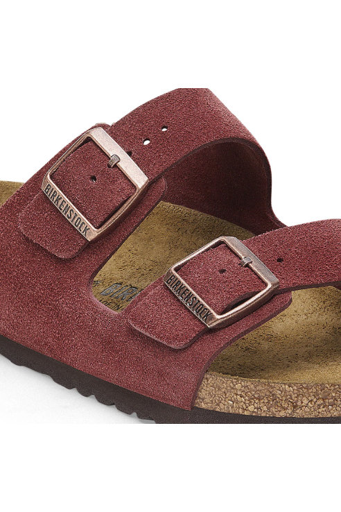 Birkenstock Arizona Suede Leather | Zinfandel | Regular