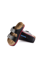 Birkenstock Arizona Super Grip Birko-Flor | Black | Narrow