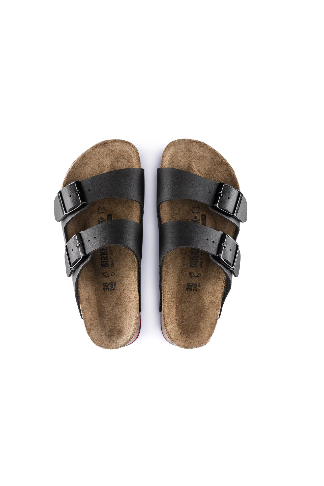 Birkenstock Arizona Super Grip Birko-Flor | Black | Narrow