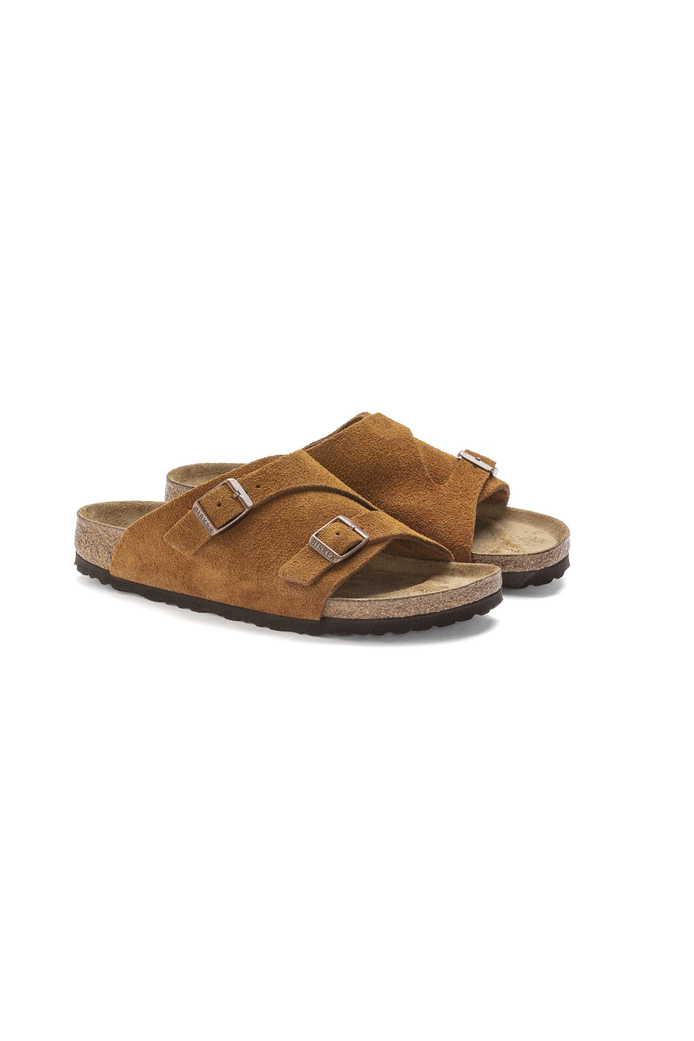 Birkenstock Zurich Suede Leather | Mink | Narrow