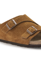 Birkenstock Zurich Suede Leather | Mink | Narrow
