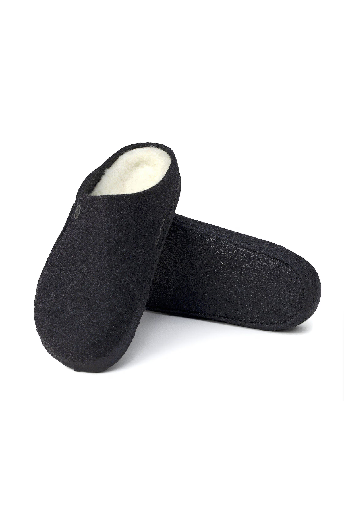 Birkenstock Zermatt Shearling Wool Felt | Anthracite | Narrow