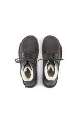 Birkenstock Bryson Shearling Oiled Nubuck | Leather Graphite | Narrow