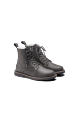 Birkenstock Bryson Shearling Oiled Nubuck | Leather Graphite | Narrow