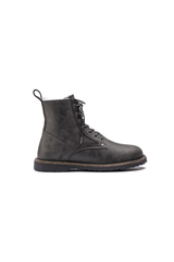 Birkenstock Bryson Shearling Oiled Nubuck | Leather Graphite | Narrow