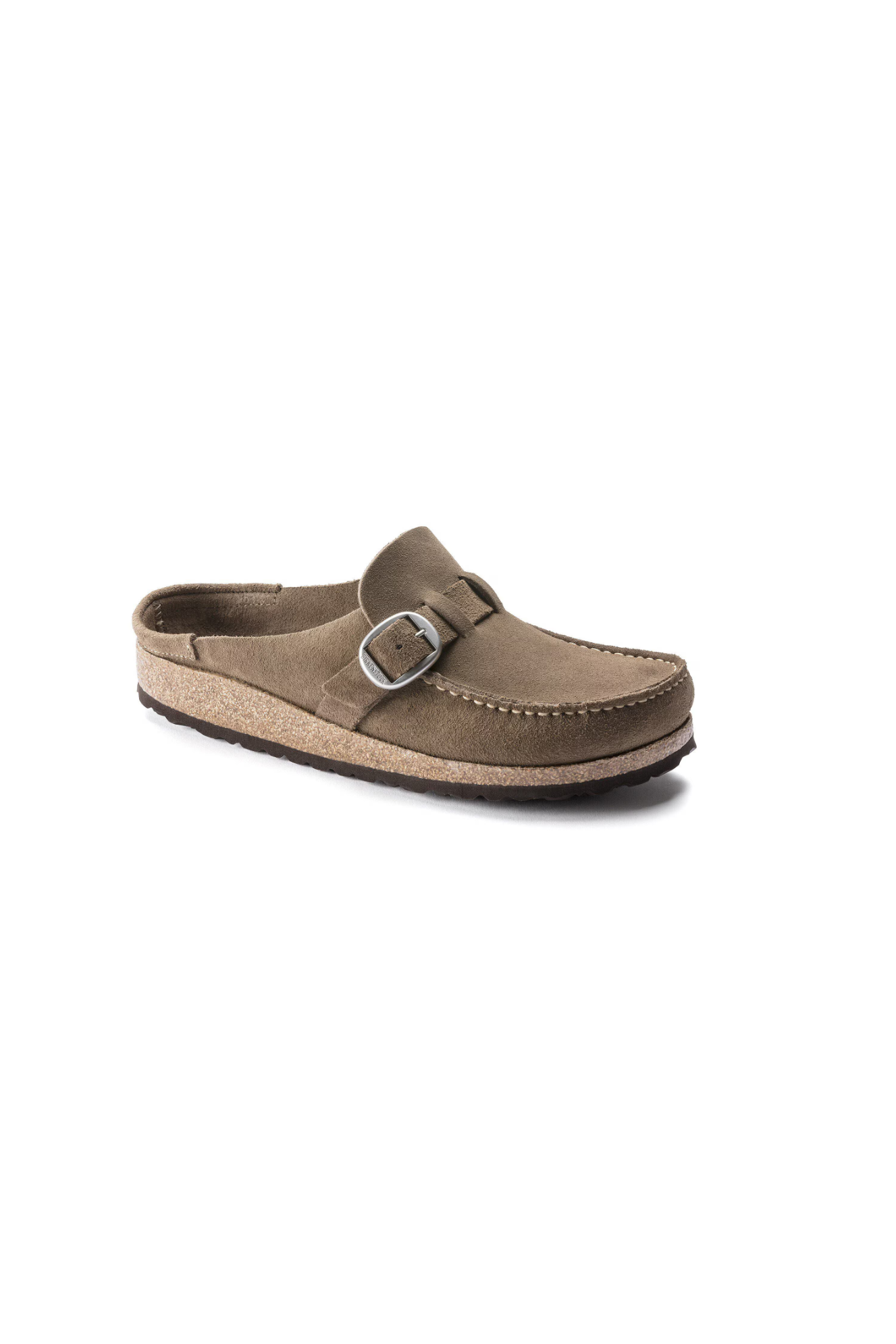 Birkenstock Buckley Suede Leather | Gray Taupe | Regular