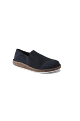 Birkenstock Callan Suede Leather | Navy | Narrow