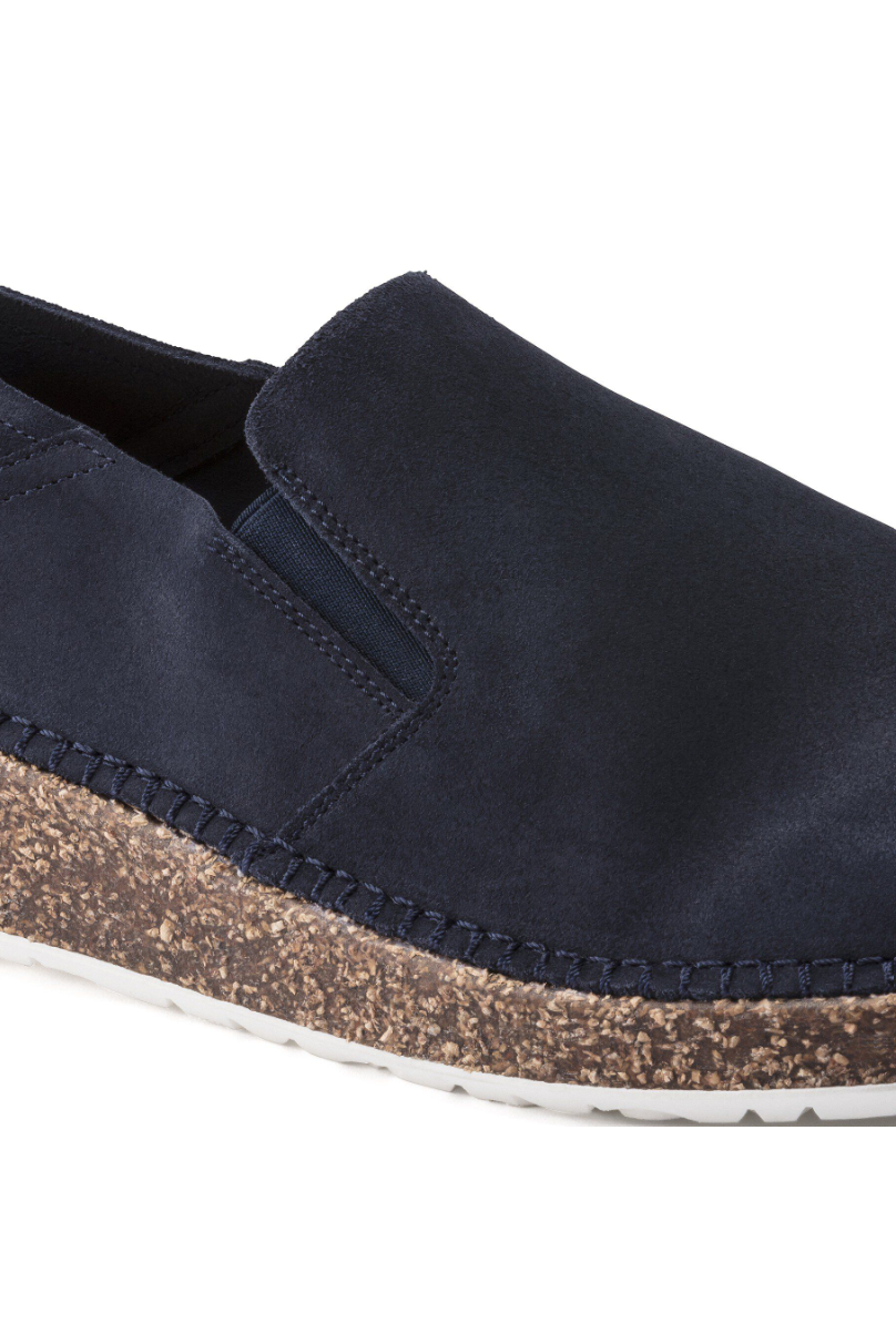 Birkenstock Callan Suede Leather | Navy | Narrow