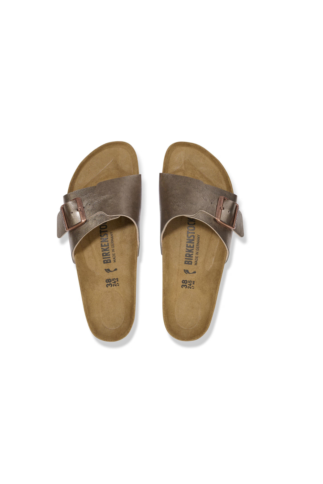 Birkenstock Catalina Birko-Flor Graceful Sandals | Taupe | Narrow