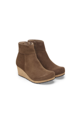 Birkenstock Ebba Suede Leather | Dark Tea | Narrow