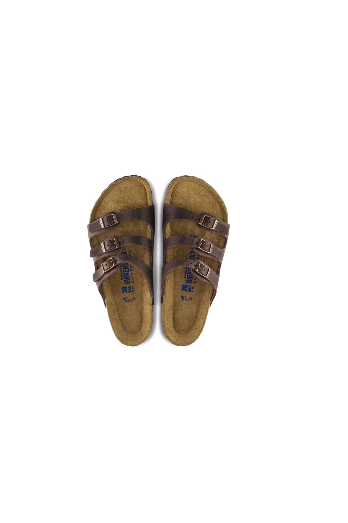 Birkenstock Florida Soft Footbed Oiled Leather | Habana | Regular