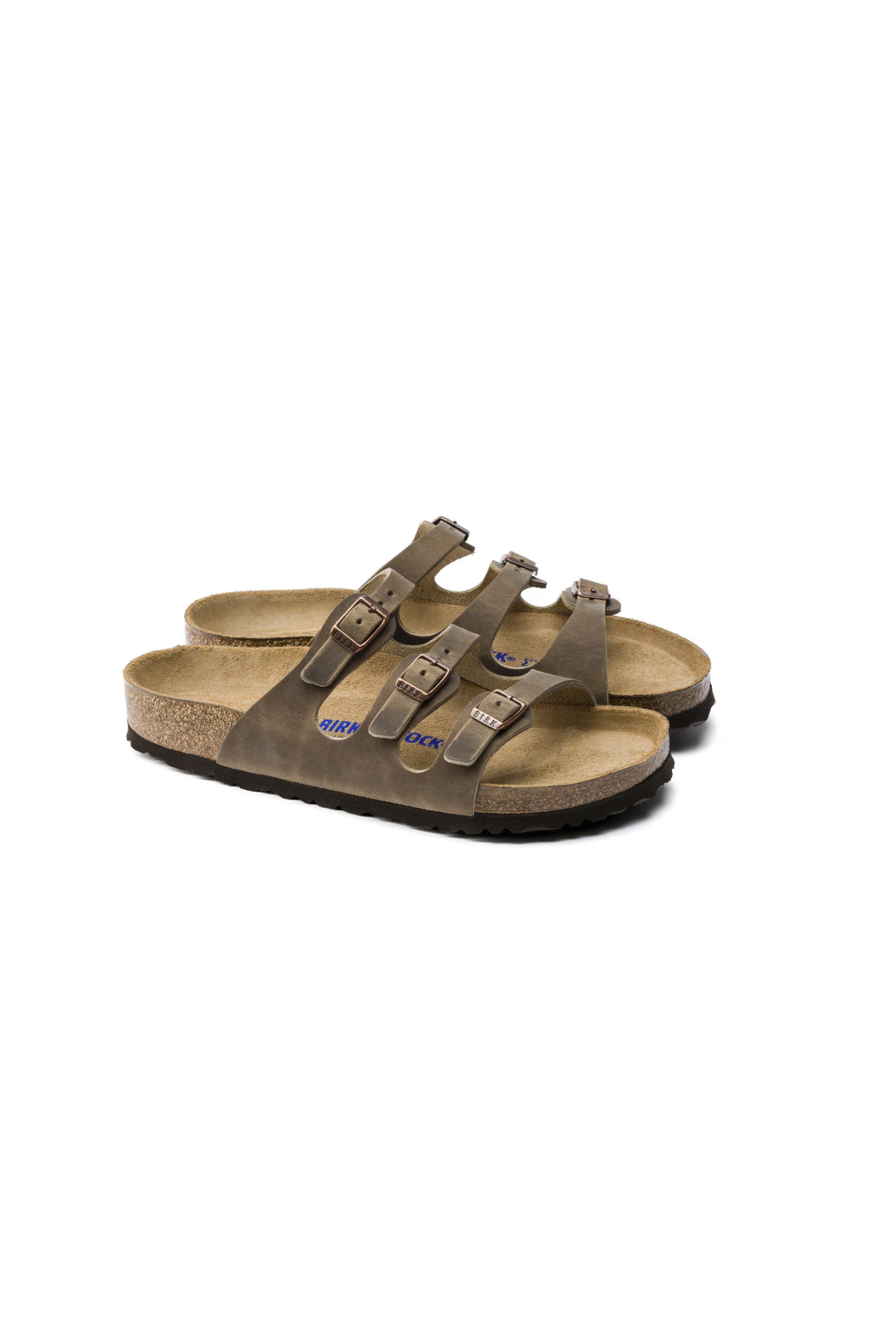 Birkenstock Florida Soft Footbed Oiled Leather | Tobacco Brown | Regular
