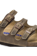 Birkenstock Florida Soft Footbed Oiled Leather | Tobacco Brown | Regular
