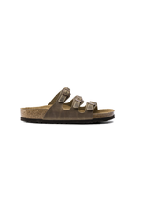 Birkenstock Florida Soft Footbed Oiled Leather | Tobacco Brown | Regular