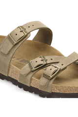 Birkenstock Franca Oiled Leather Tobacco | Brown | Narrow