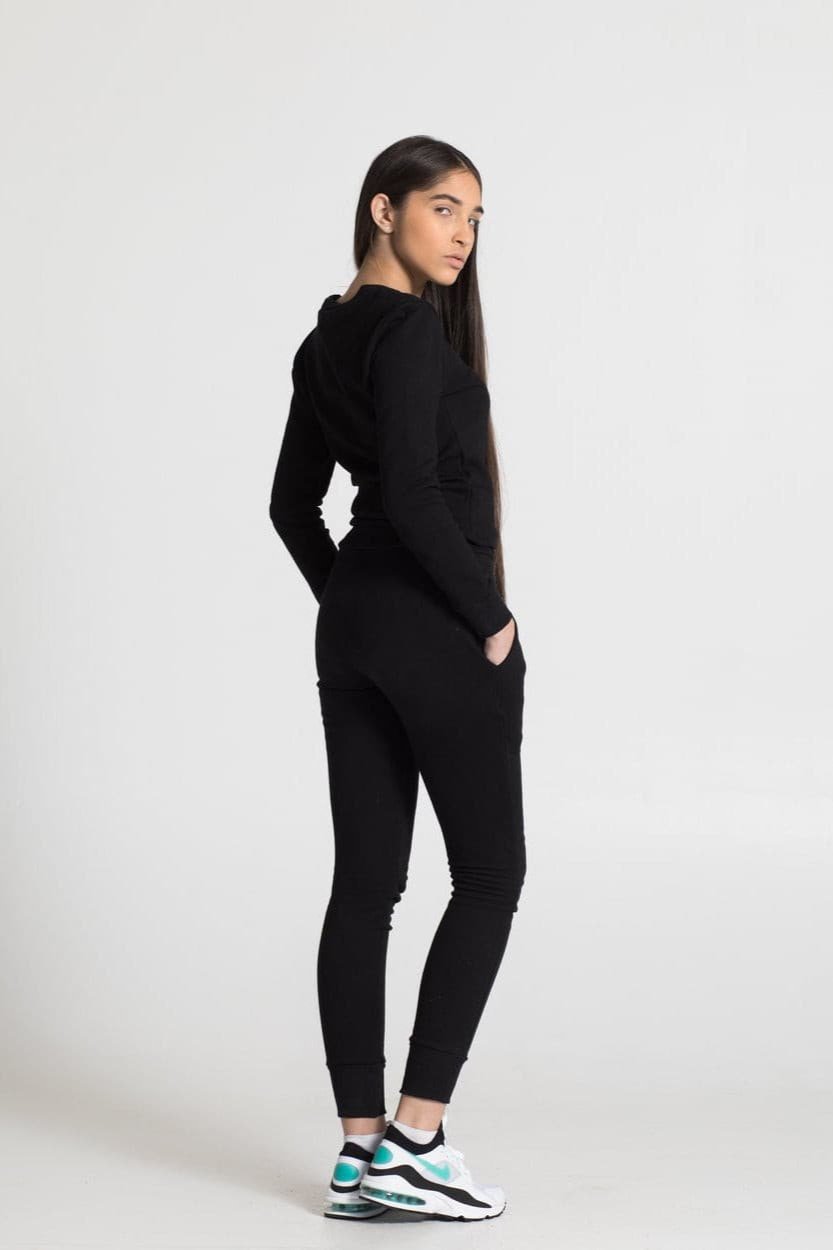 Sweatpants for women in black