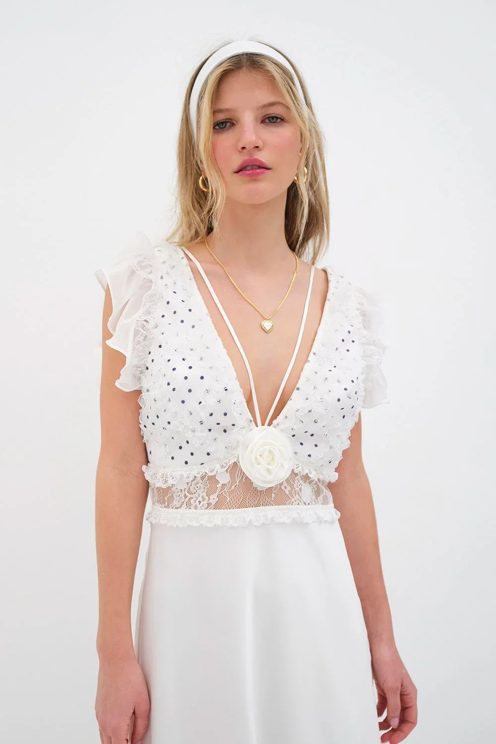 For Love & Lemons Carmen Maxi Dress