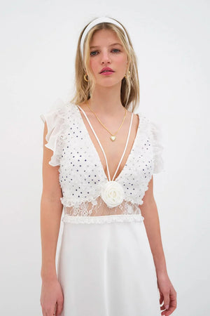 For Love & Lemons Carmen Maxi Dress