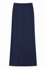 Joey Satin Maxi - Navy