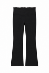Mae Black Legging Flare